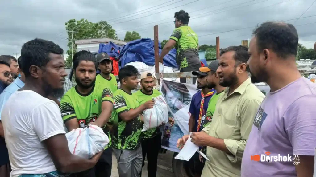 বাতিঘর ফাউন্ডেশন বন্যা ত্রাণ কার্যক্রম